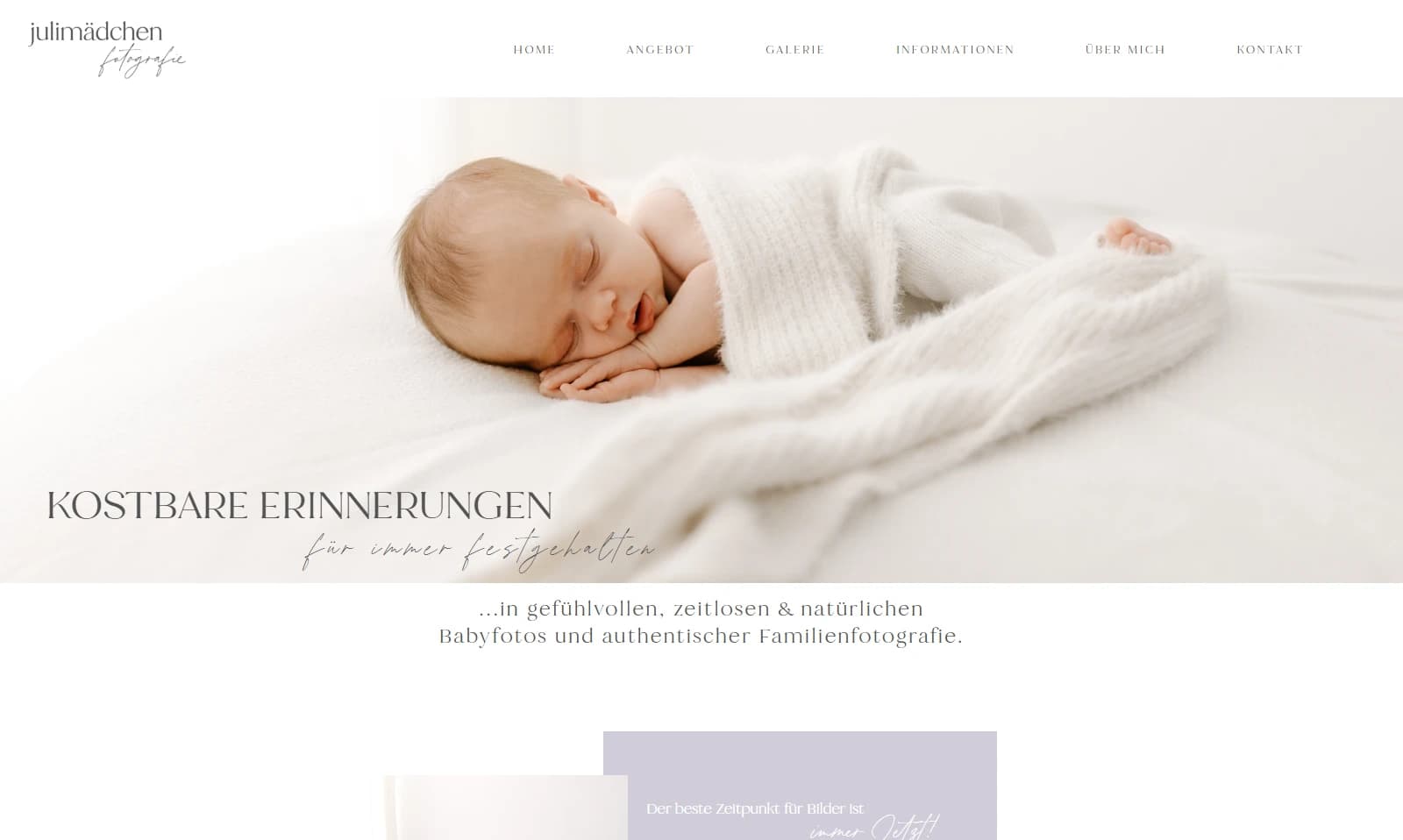 Julimädchen Fotografie